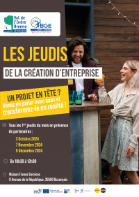 LES JEUDIS DE LA CREATION D'ENTREPRISE